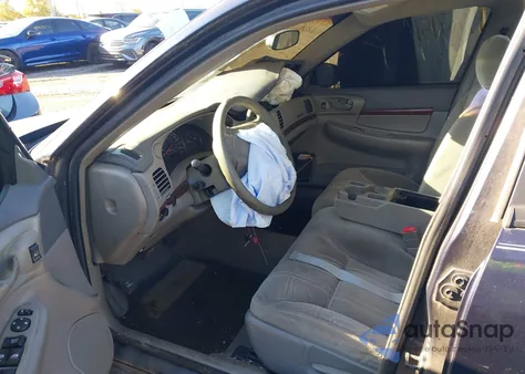 2001 Chevrolet Impala z USA, uszkodzony, nr VIN 2G1WF52E219209206